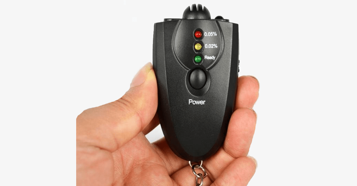 Portable Alcohol Breathalyzer - Keep Alcohol Consumption in Check!