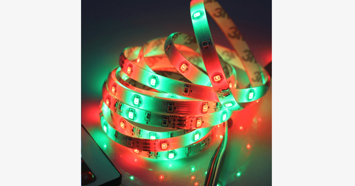 Strip LED Lights – Waterproof Remote Control Beautiful Lights