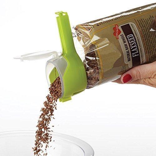 Seal & Pour Food Storage Bag Clip