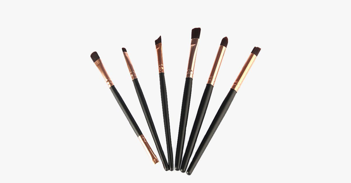 6 Piece Professional Brush Set