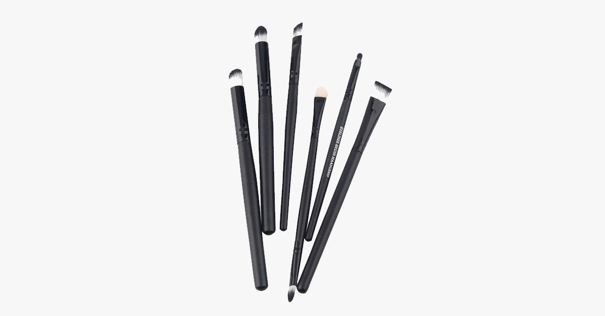 6 Piece Professional Brush Set