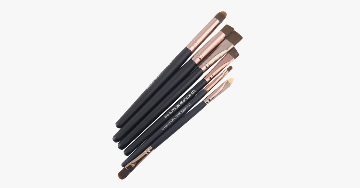 6 Piece Professional Brush Set