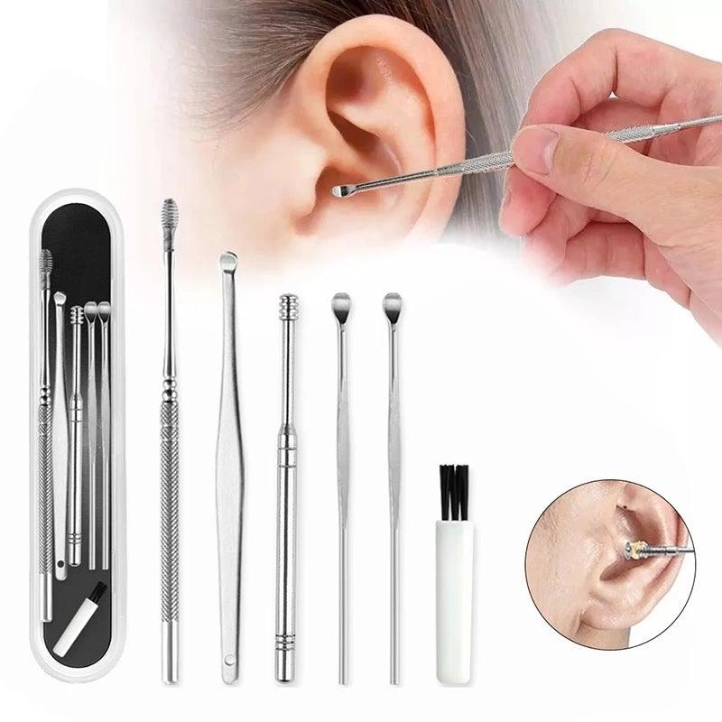 Stainless Steel Ear Cleaner Set