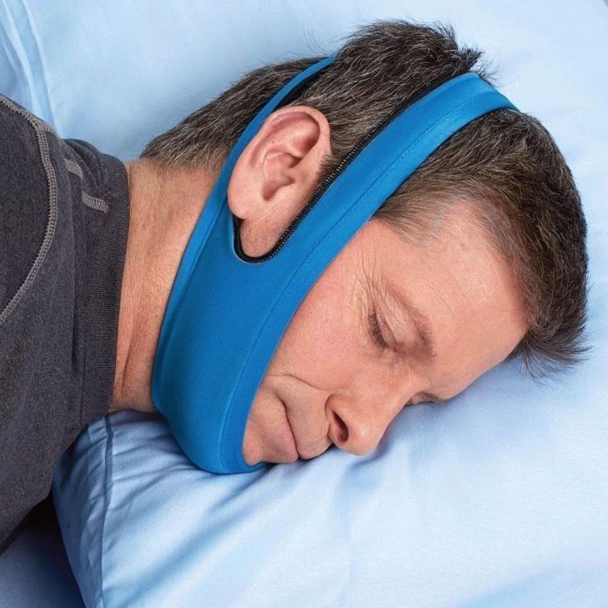 Anti Snoring Chin Strap Snore Stopper Guard Sleep Aid Device