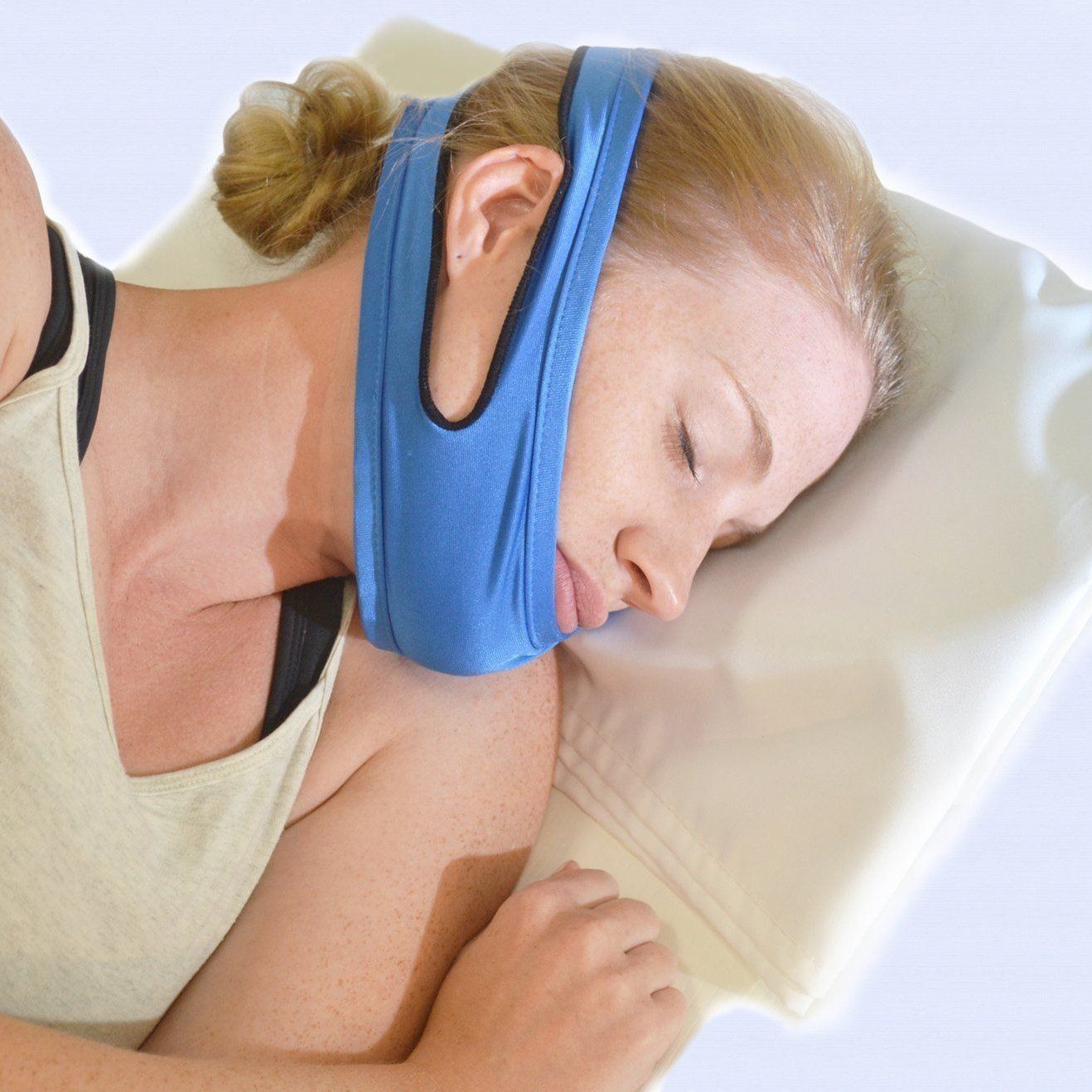 Anti Snoring Chin Strap Snore Stopper Guard Sleep Aid Device