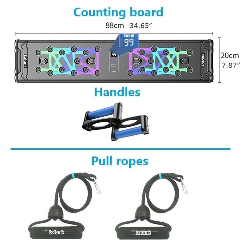 Spartan Pushup Board - Smart Pushup Board