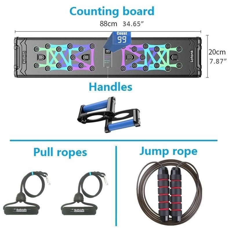 Spartan Pushup Board - Smart Pushup Board