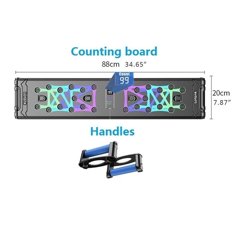 Spartan Pushup Board - Smart Pushup Board