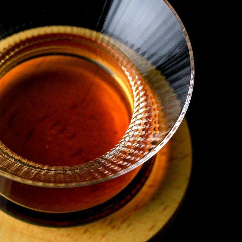 Spinning Mirror Glass - Revolving Whiskey Drink Glass