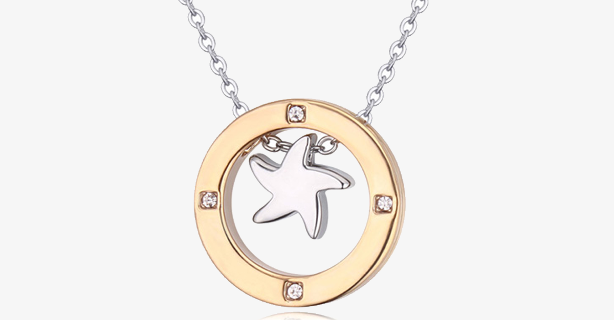 Gold Star Pendant