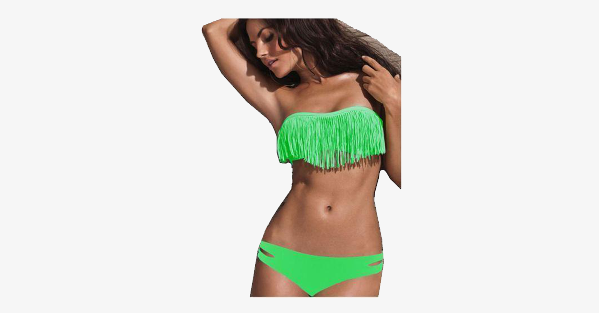 Fringe Bikini Swimsuit