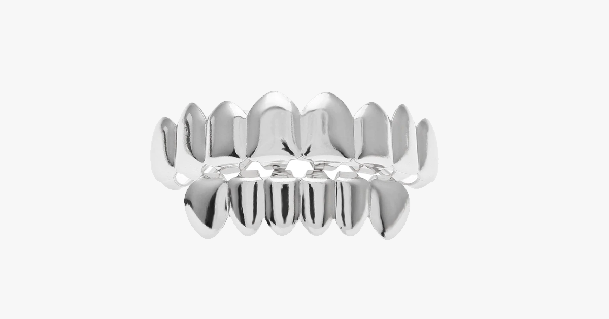 Gold Plated Teeth Grills Set