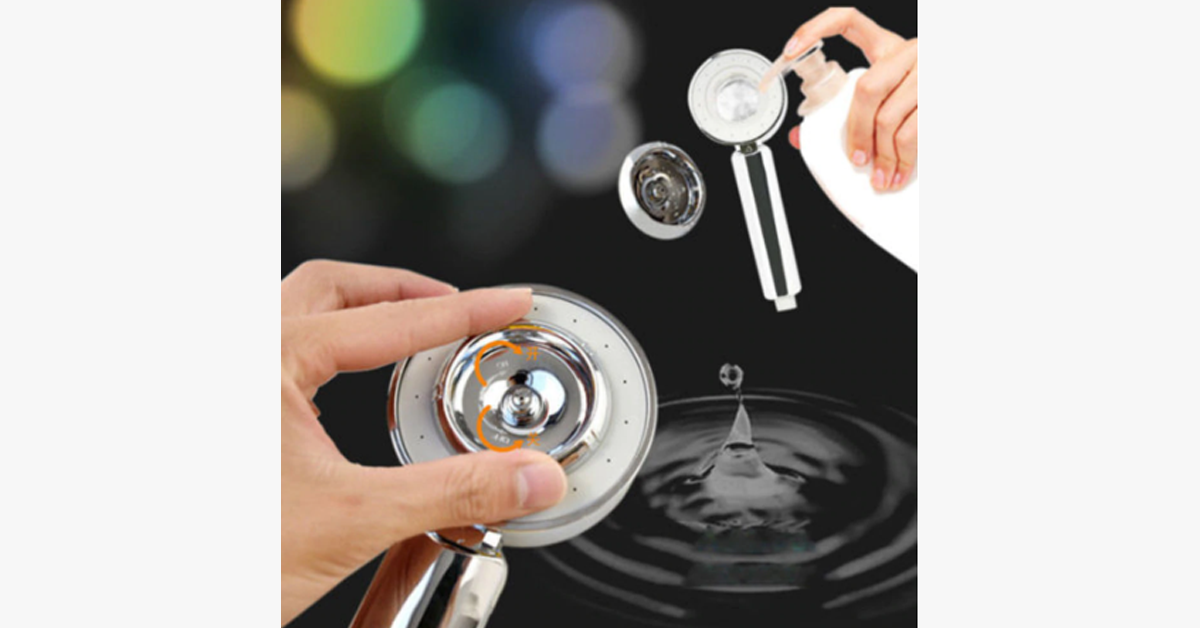 Handheld Double Sided Shower Head - For An Amazing Shower Experience