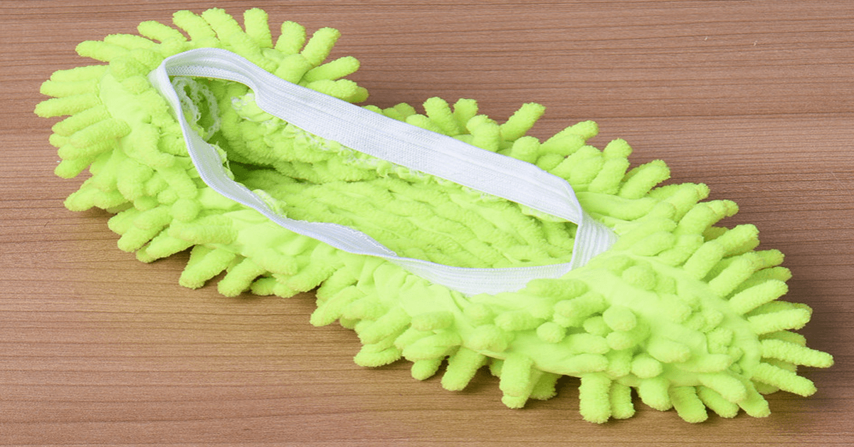Microfiber Mop Cleaning Slippers - Cleaning made fun