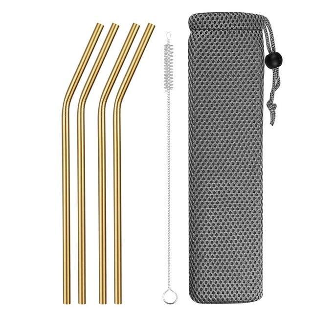 Reusable Metal Drinking Straws