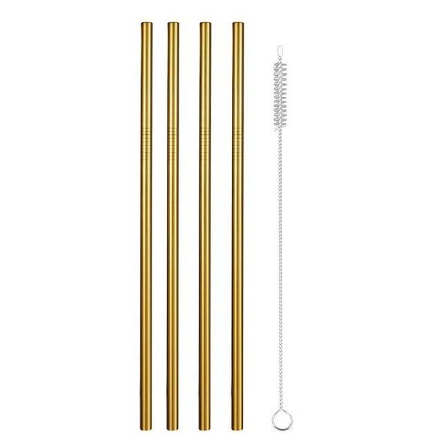 Reusable Metal Drinking Straws