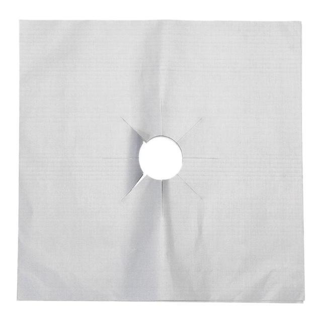 4Pcs Stove Protector Cover Liner Non-Stick Aluminum Foil Kitchen Accessories