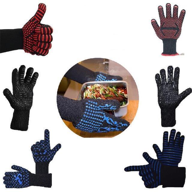 Extreme Heat Resistant BBQ Fireproof Gloves