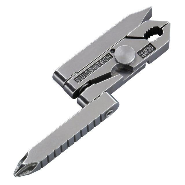 Swiss Tech 6 in 1 Multifunction Outdoor Tool Clamp Mini