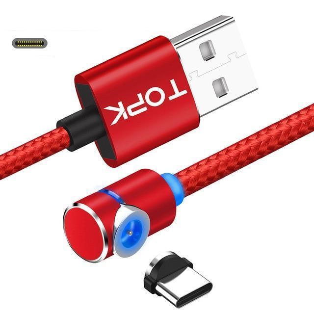 360° Phone Magnetic LED Charging Cable