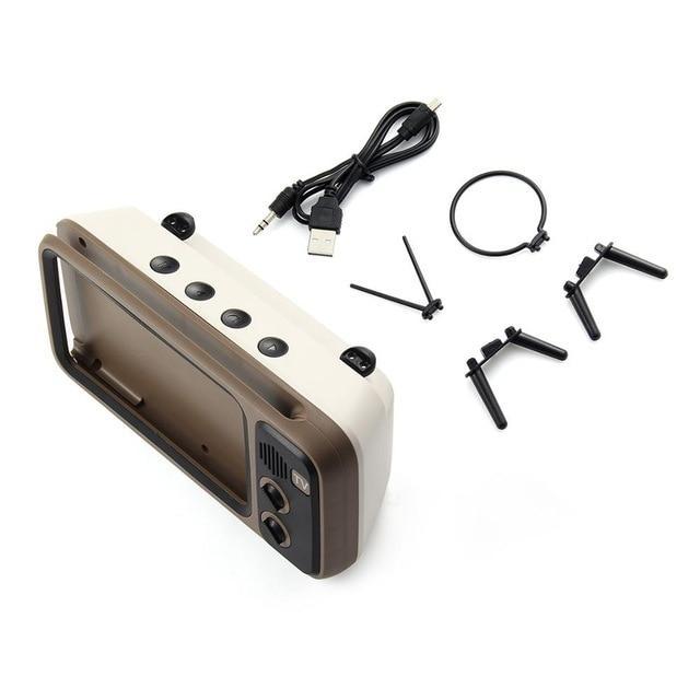 Retro TV Style Wireless Bluetooth Speaker
