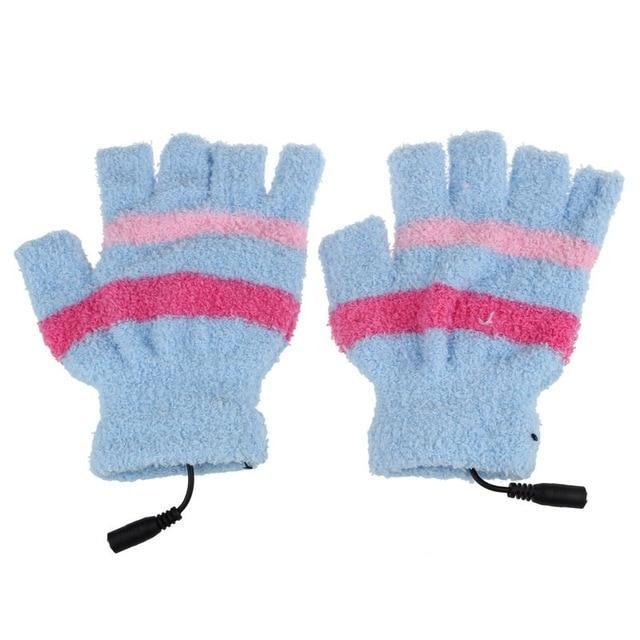 USB Heating Winter Hand Warm Gloves