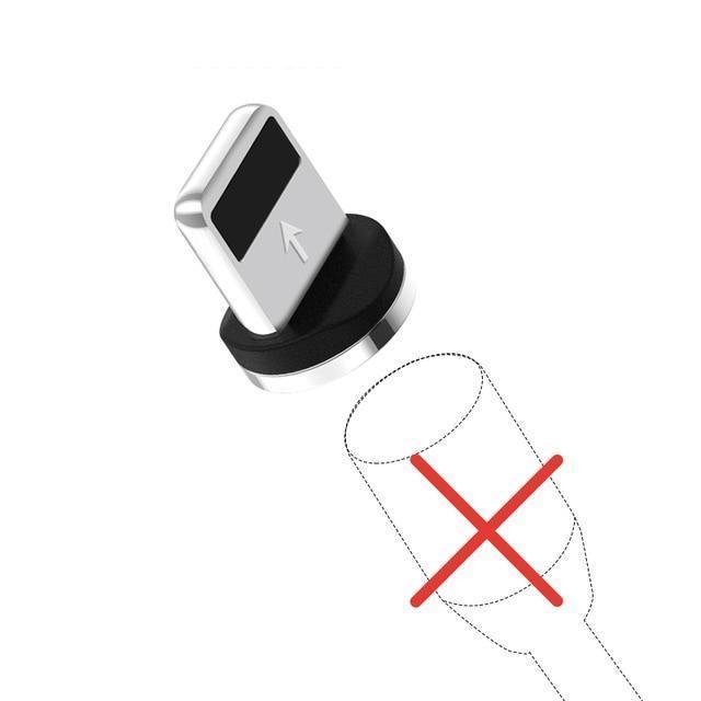 360° Phone Magnetic LED Charging Cable