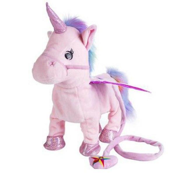 Singing and Walking Unicorn Plush Toy