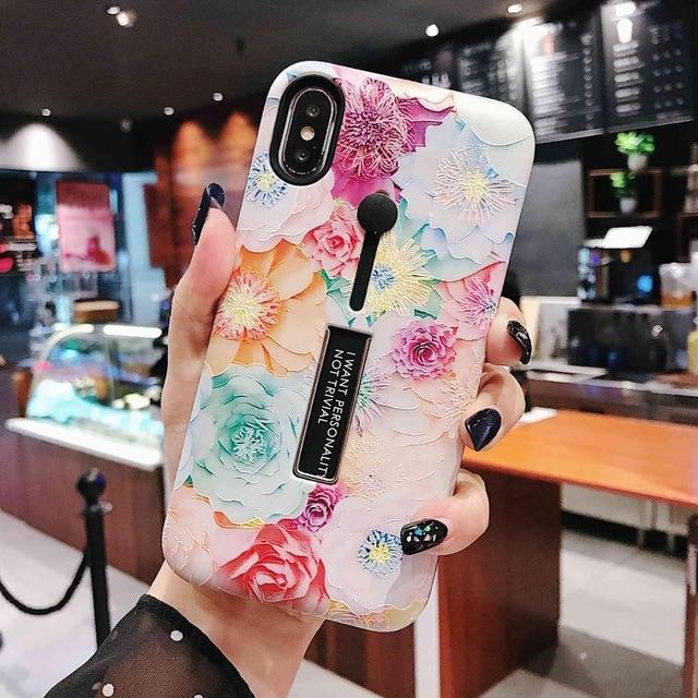 Finger Loop Phone Cases Secure Grip iPhone
