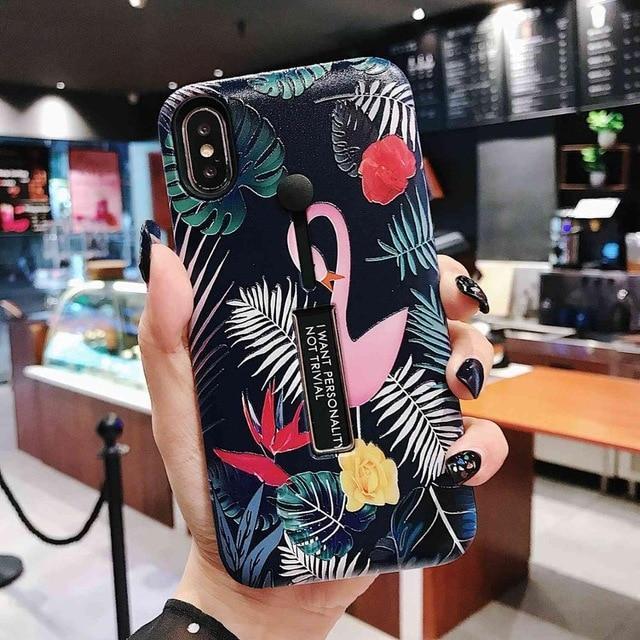 Finger Loop Phone Cases Secure Grip iPhone