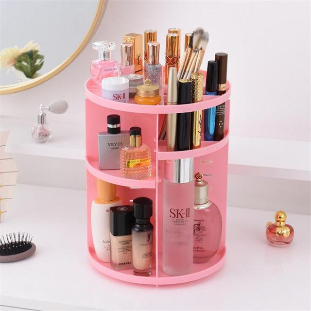 360-degree Rotating Makeup Case