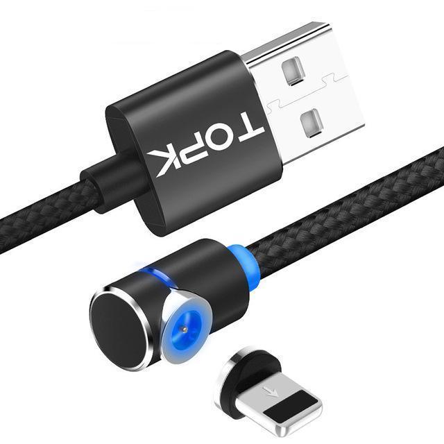 360° Phone Magnetic LED Charging Cable
