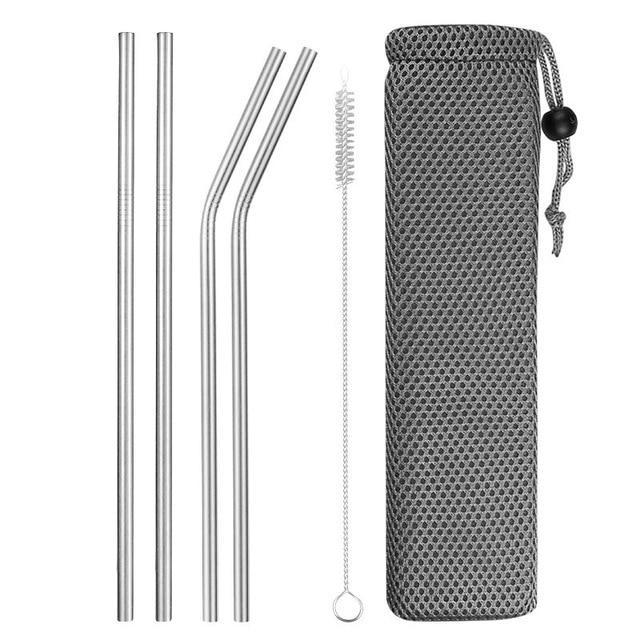 Reusable Metal Drinking Straws