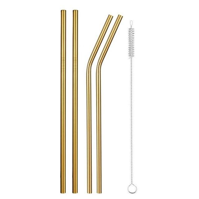 Reusable Metal Drinking Straws