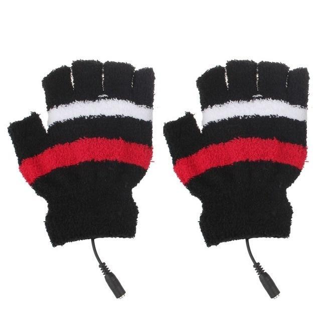 USB Heating Winter Hand Warm Gloves
