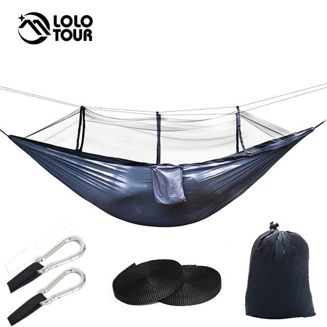 Camping Hammock With Mosquito Net