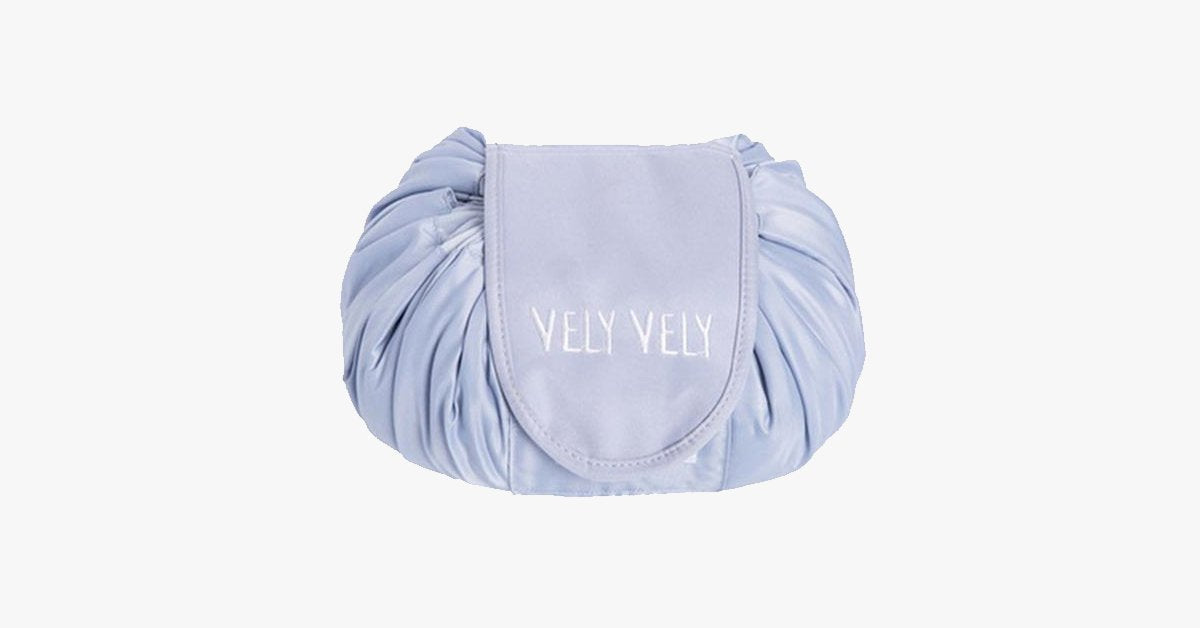 Magic Cosmetic Travel Pouch - Polyester Bag - Drawstring Closure - Perfect to Organize Your Cosmetics!