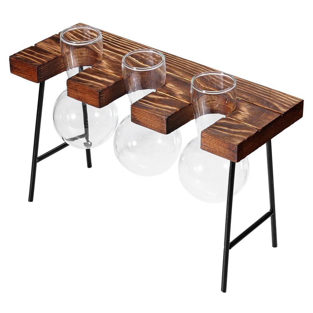 Wooden Frame Vase Decorations