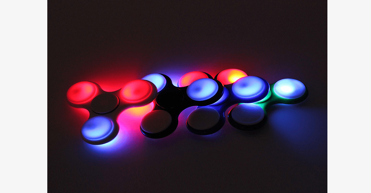 Fidget Spinner with LED – Let’s Spin!
